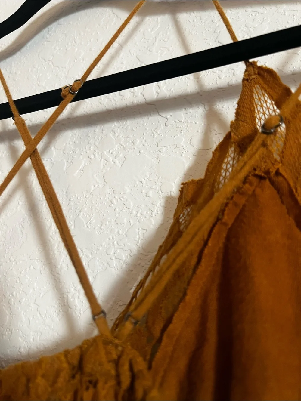 Free People Mustard Adella Dress (L)